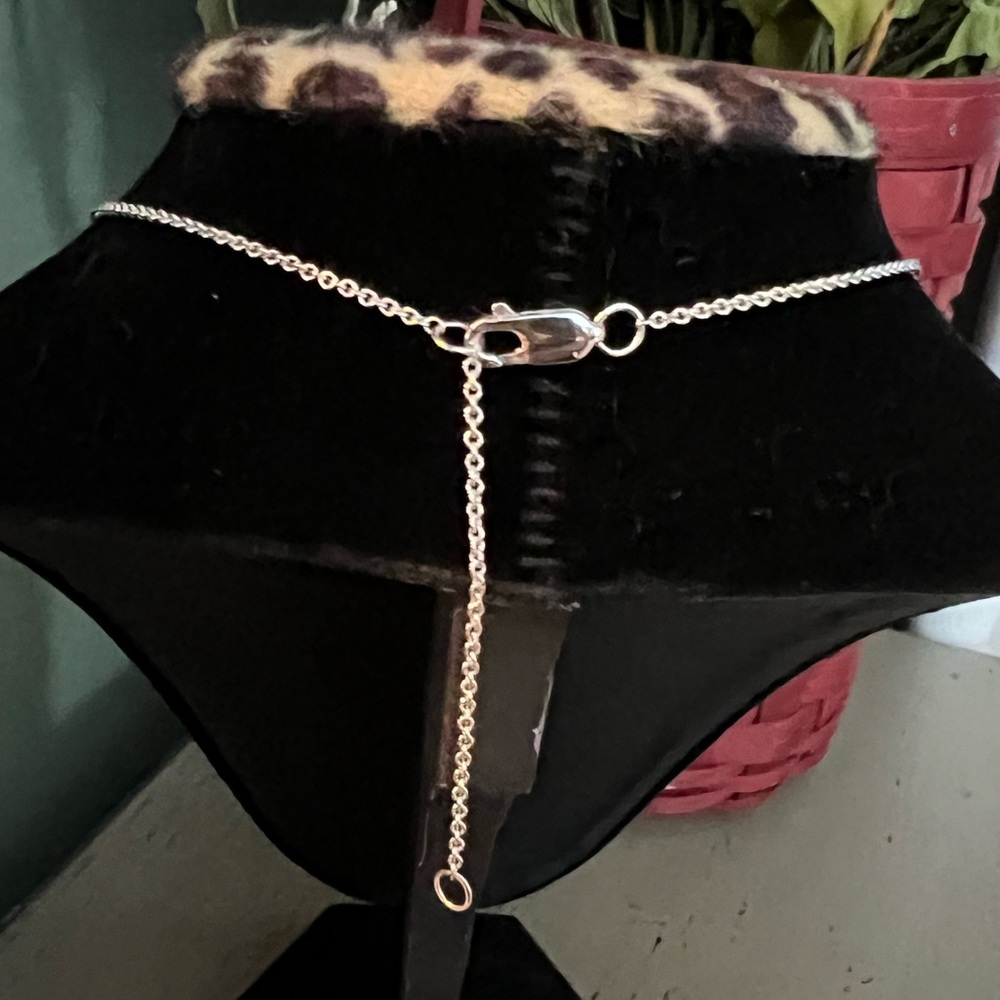 Harley-Davidson® Women's Marcasite & Black Bling Skull Necklace in MOD Box 💎 - Picture 4 of 13